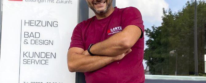 Giuseppe Modica, Mitarbeiter der Firma Andreas Lantz.