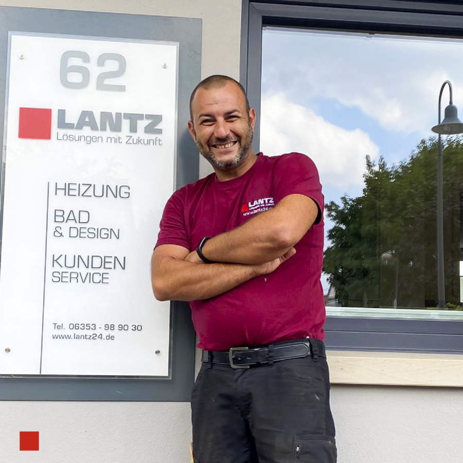 Giuseppe Modica, Mitarbeiter der Firma Andreas Lantz.