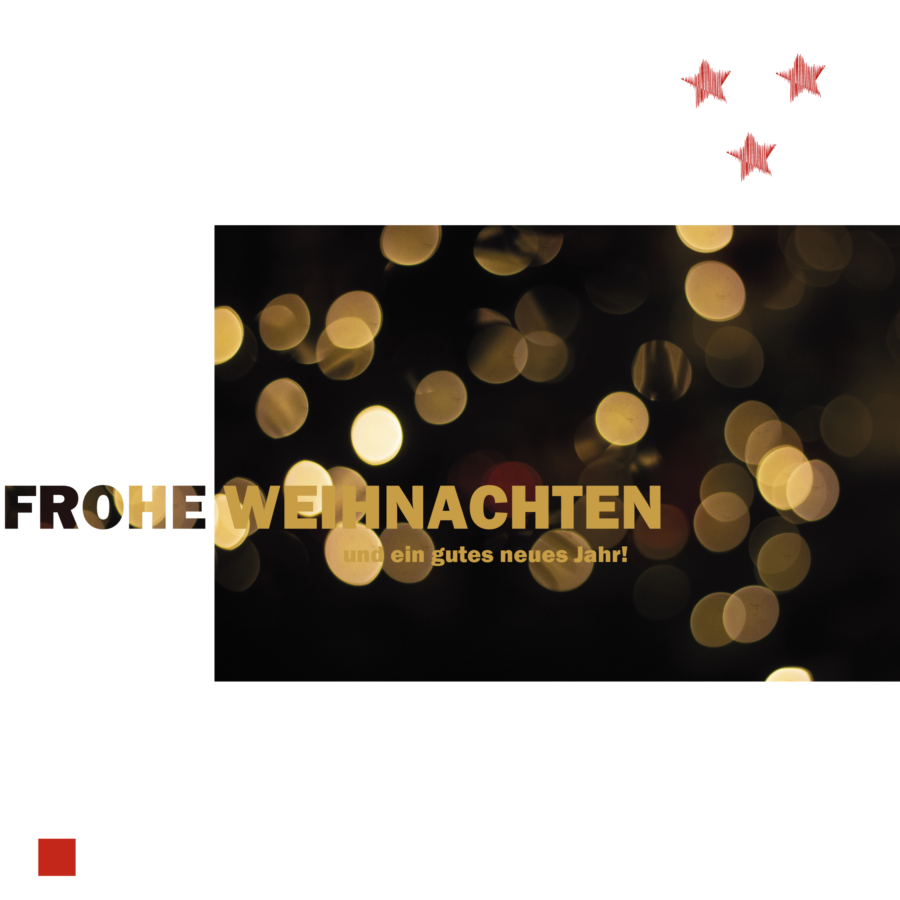 Weihnachtskarte 2022 der Firma Andreas Lantz.