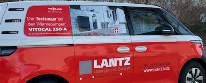 E-Fahrzeug der Firma Lantz.