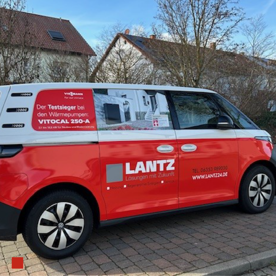 E-Fahrzeug der Firma Lantz.
