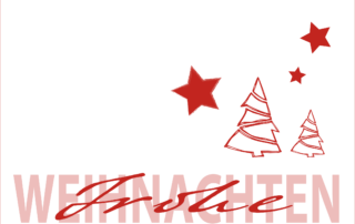 Weihnachtskarte der Firma Andreas Lantz.