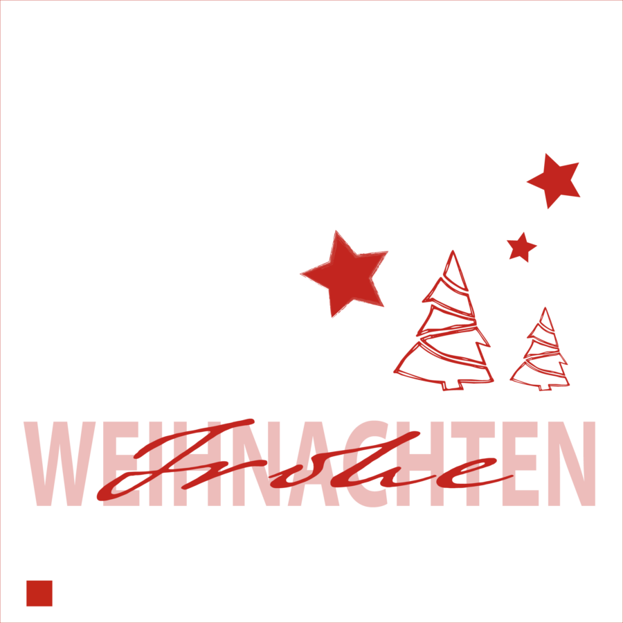 Weihnachtskarte der Firma Andreas Lantz.