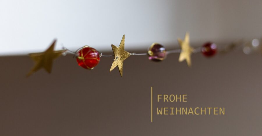 Weihnachtskarte 2020 der Firma Andreas Lantz.
